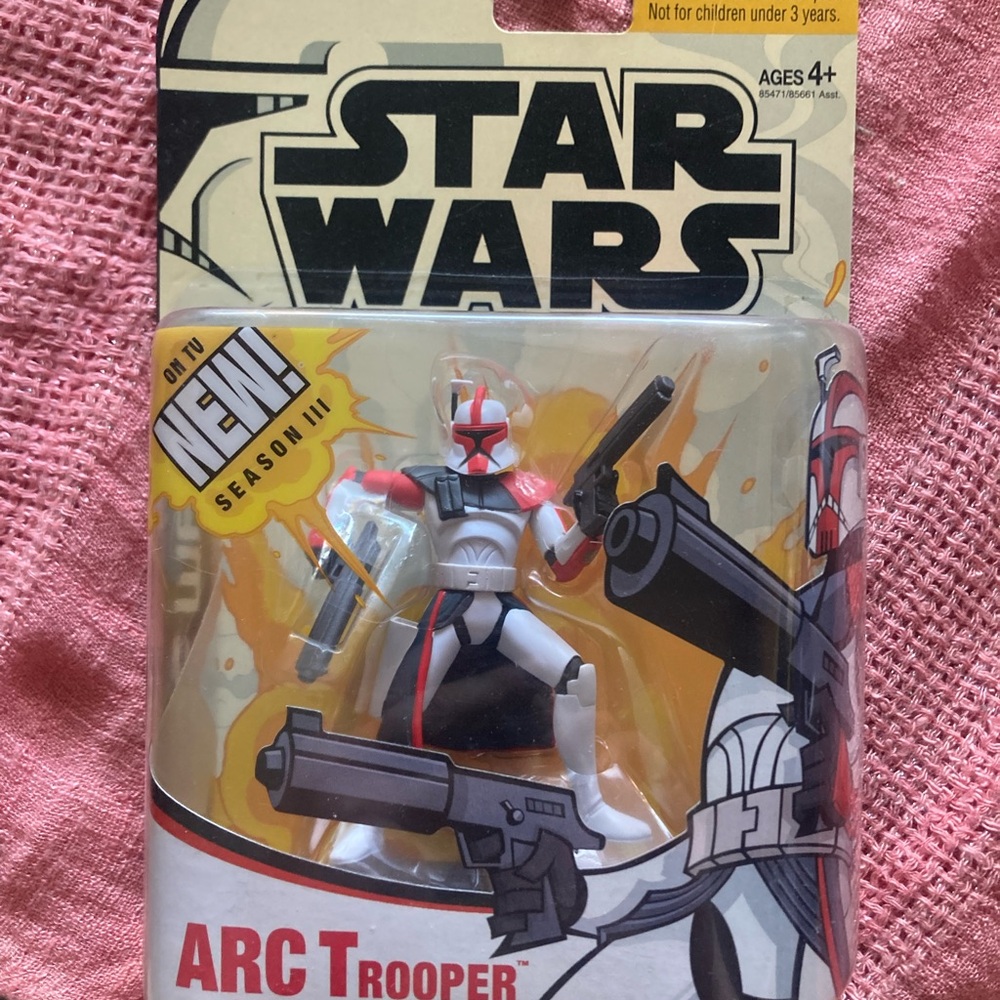 Star Wars ARC Trooper Figure - White, Red & Black